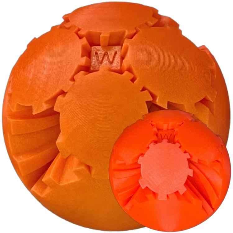 Wunderball – Neonrot