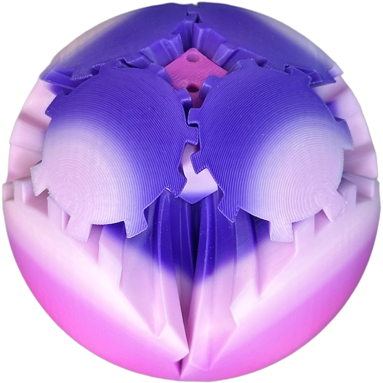 Wunderball – Regenbogen Violett