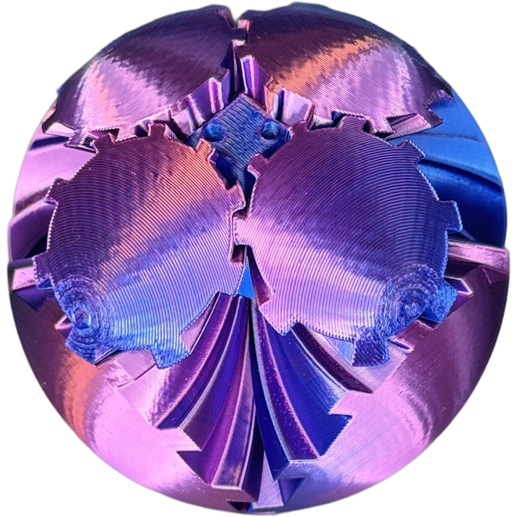Wunderball – Blaumagenta