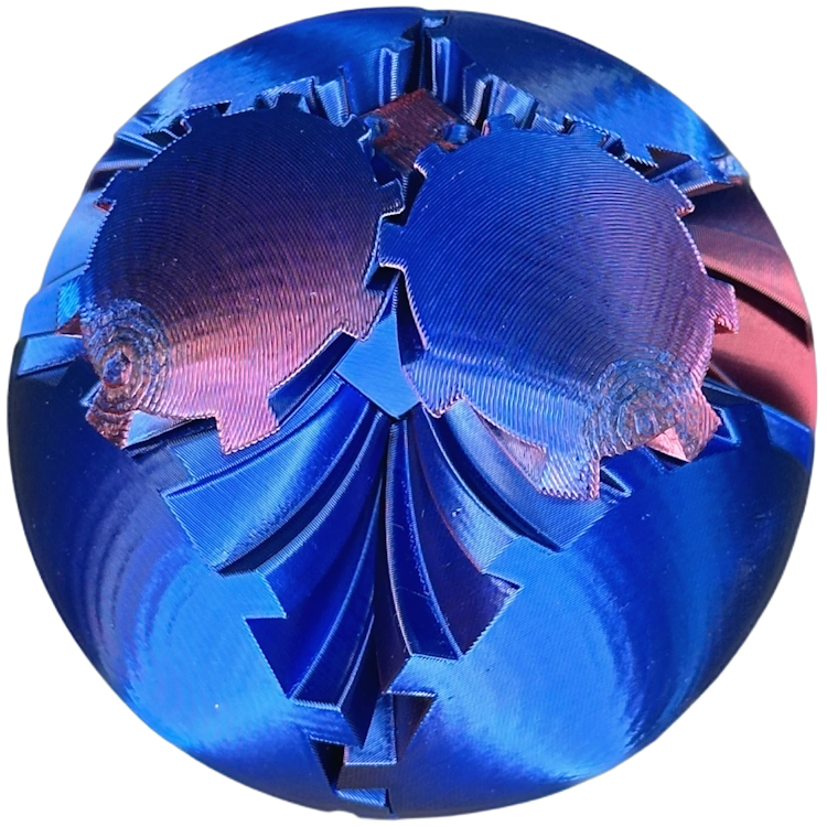Wunderball – Blaurot