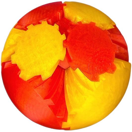 Wunderball – Gelb-Rot