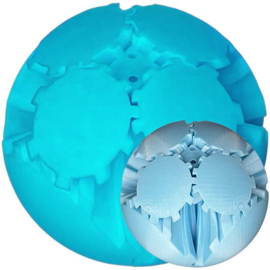 Wunderball – Neonblau