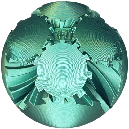 Wunderball – Oxidgrün
