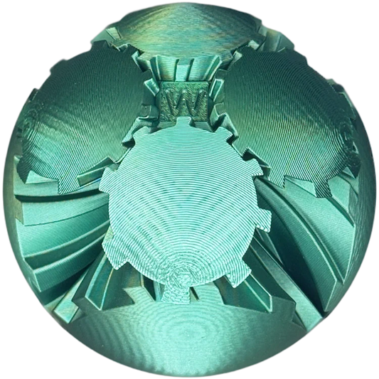 Wunderball – Oxidgrün