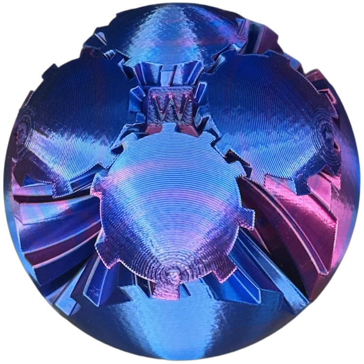 Wunderball – Pinkblau