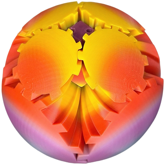 Wunderball – Regenbogen Flamme