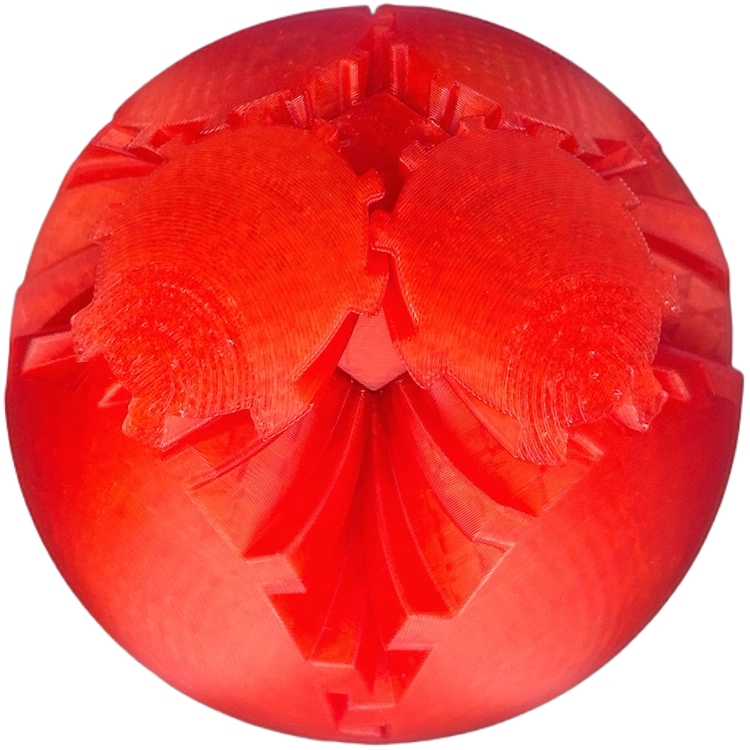 Wunderball – Rotquarz