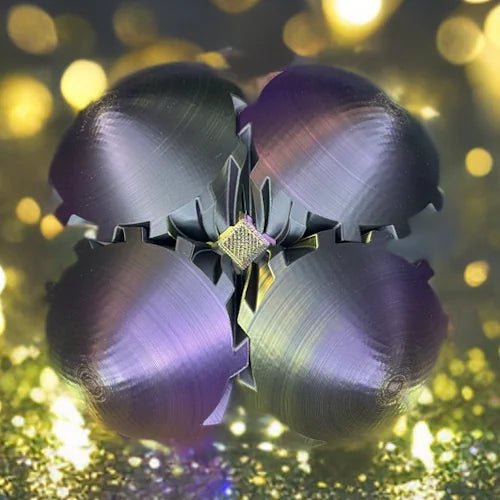 Wunderball – Schwarz-Gold-Lila