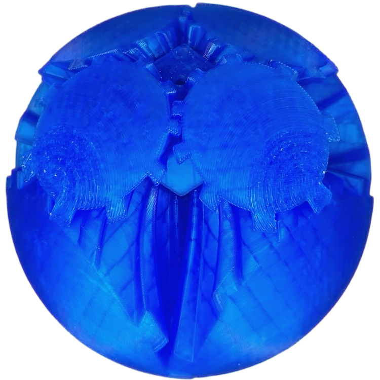 Wunderball – Zartblau